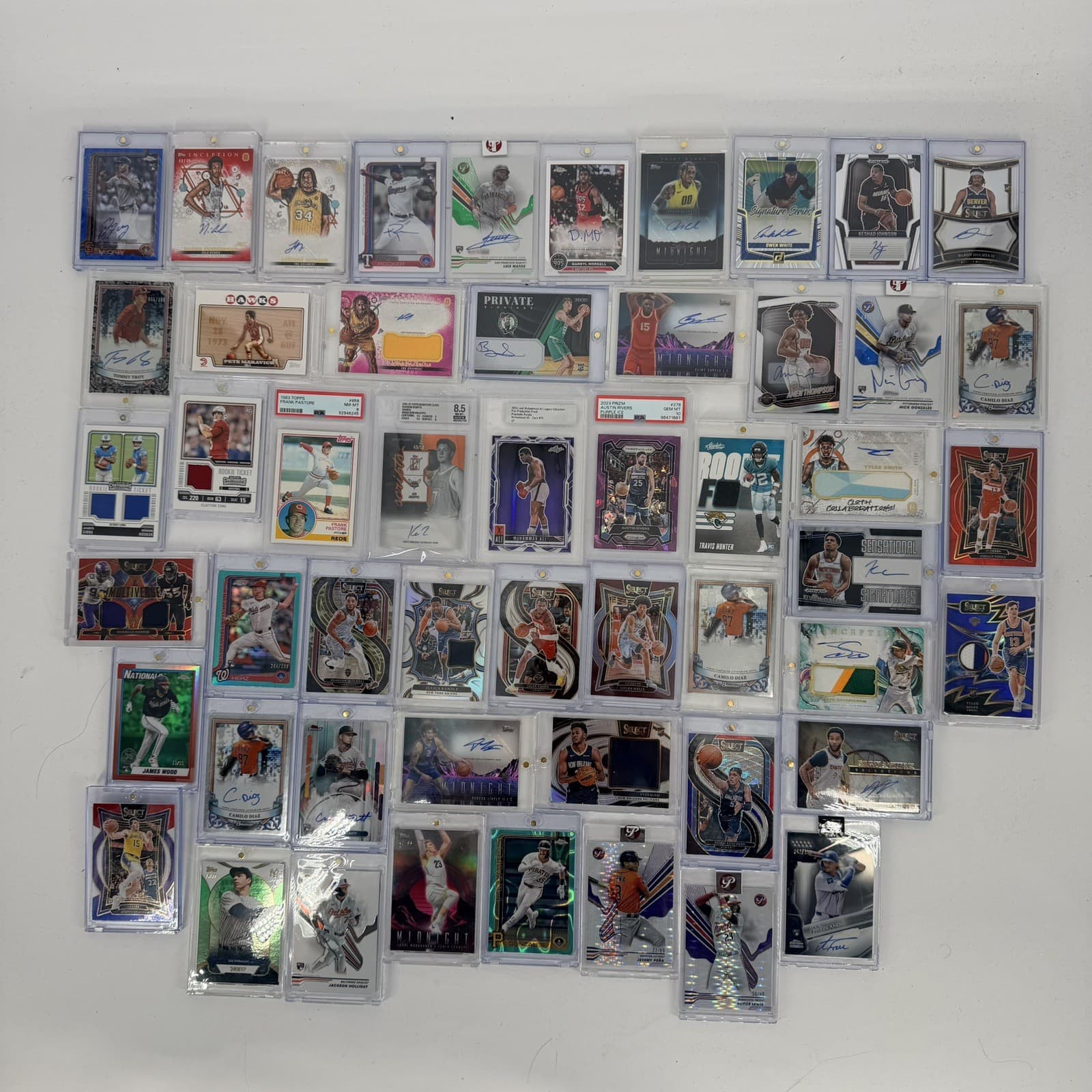 Topps lot card entires collection Baseball Fútboll Basketball sign cards 