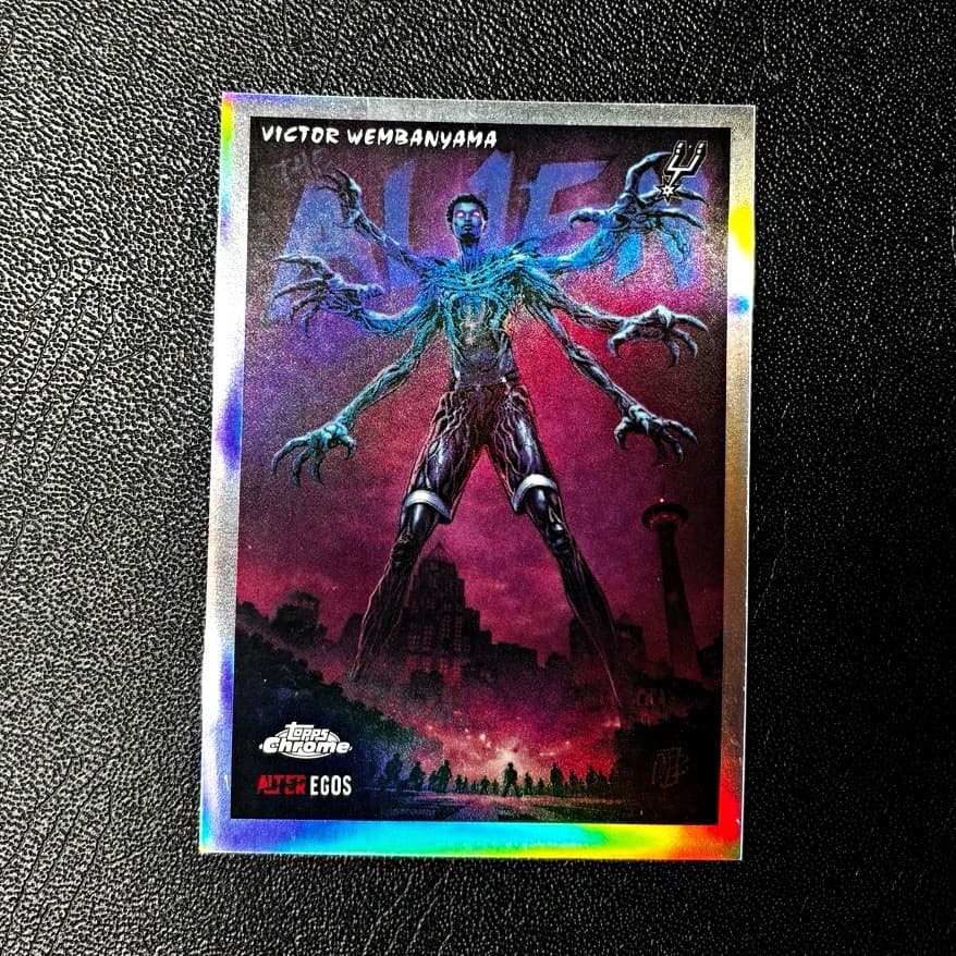 2026 Topps Chrome Update  Victor Wembanyama Spurs NBA Alter Ego AE-4 Rare Insert
