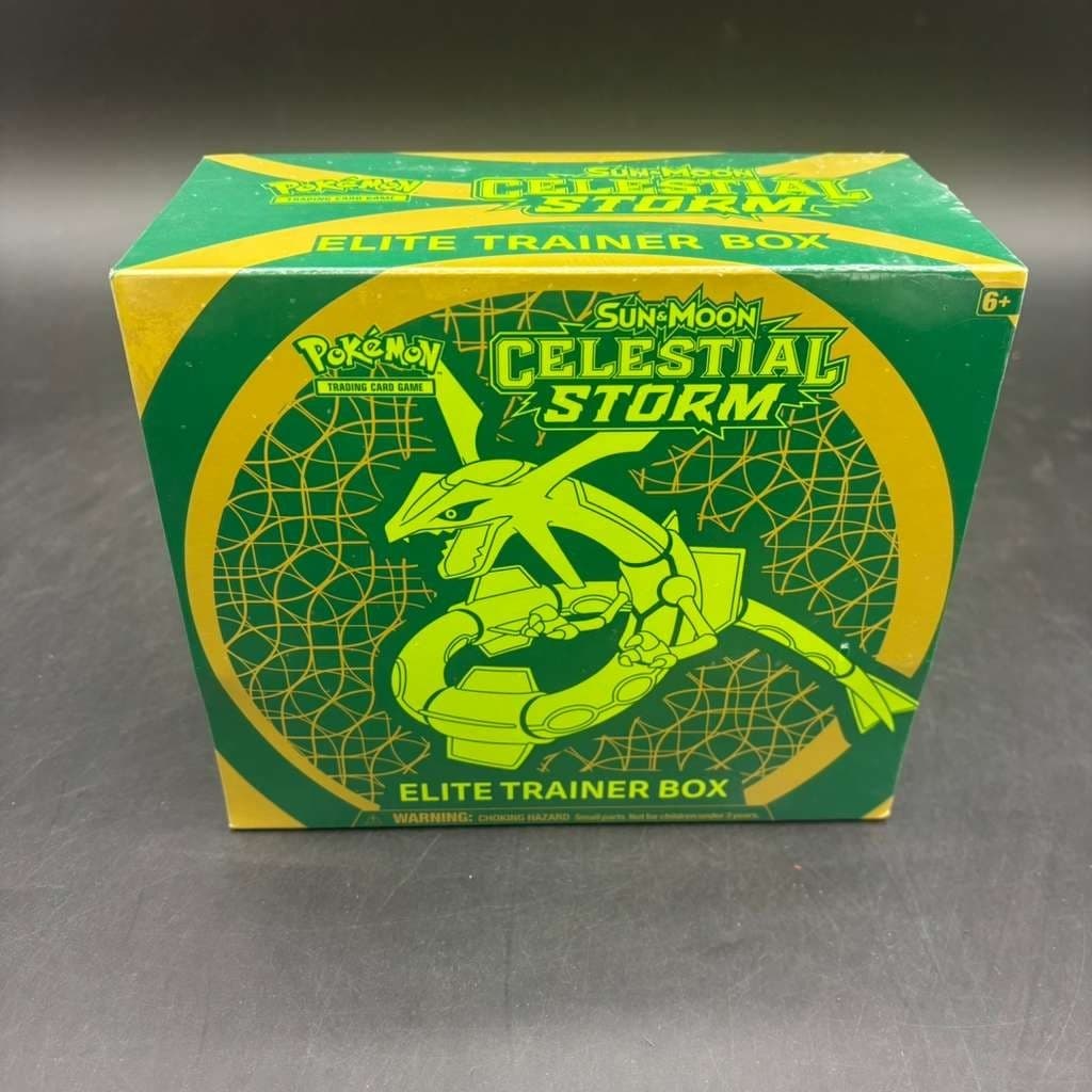 Pokemon TCG Sun & Moon Celestial Storm Elite Trainer Box SEALED ETB with Acrylic