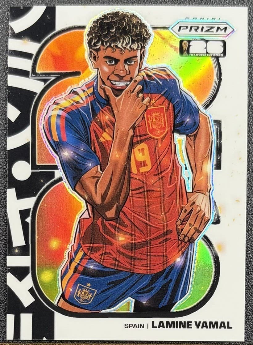 2026 Panini Prizm FIFA World Cup Lamine Yamal Manga Case Hit SSP