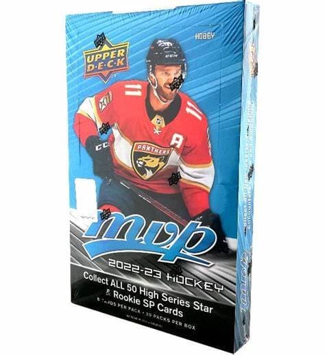 2022-23 Upper Deck MVP NHL Hockey Hobby Box