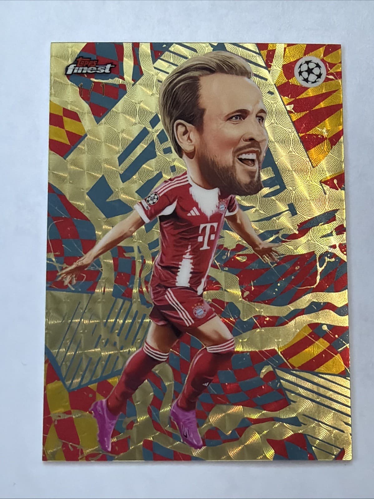 Topps Finest Ucc 2025/2026 Harry Kane Superfractor Headliners Case Hit One Of On