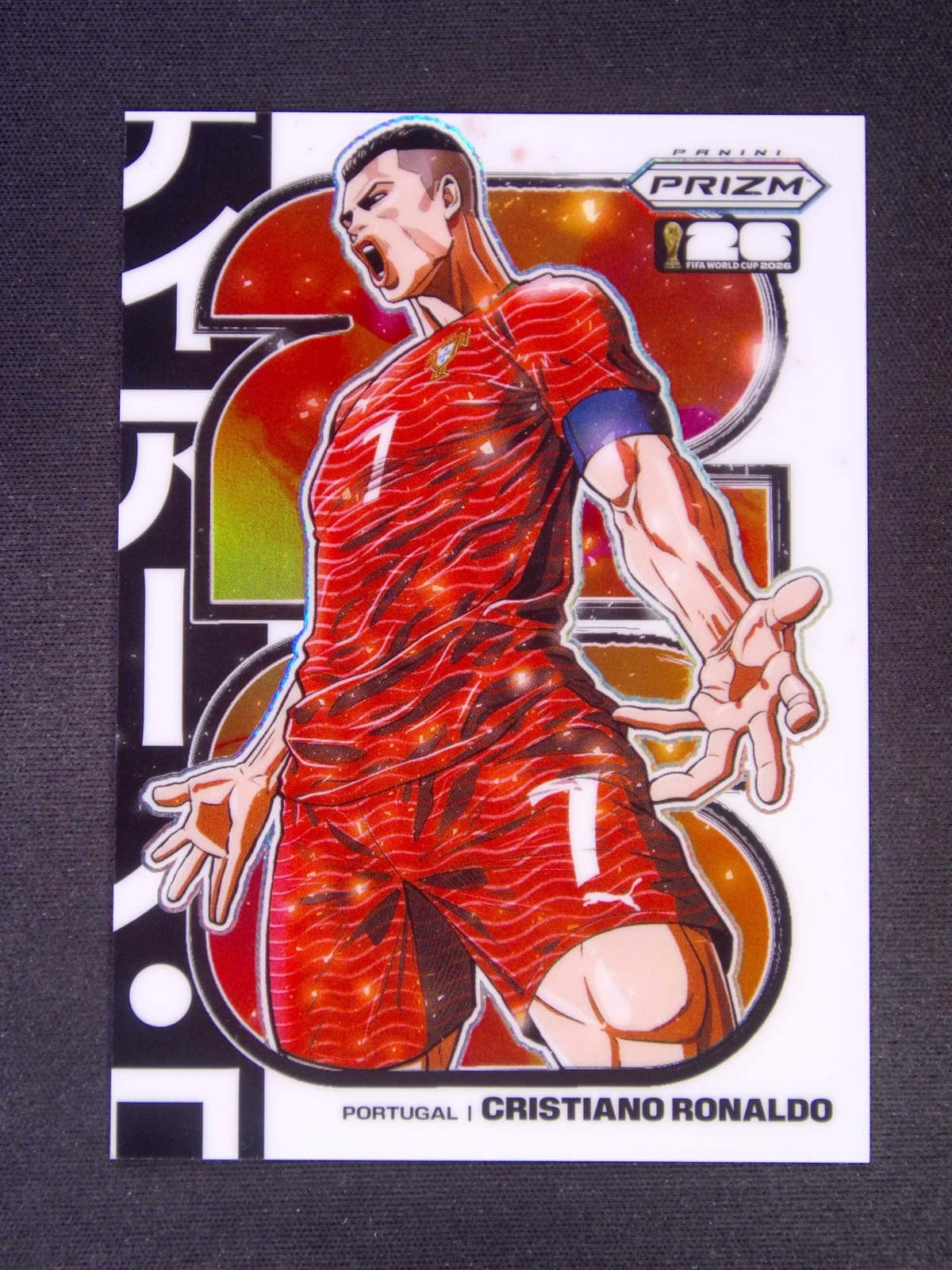 2026 Panini Prizm FIFA World Cup Cristiano Ronaldo #7 Manga Case Hit SSP