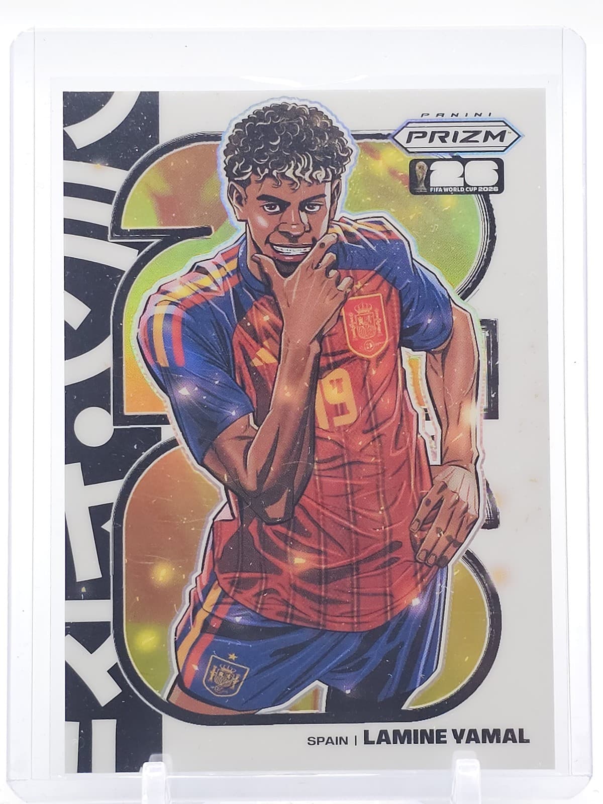 LAMINE YAMAL 2026-27 PRIZM FIFA WORLD CUP MANGA SSP #6 SPAIN SOCCER Q1816
