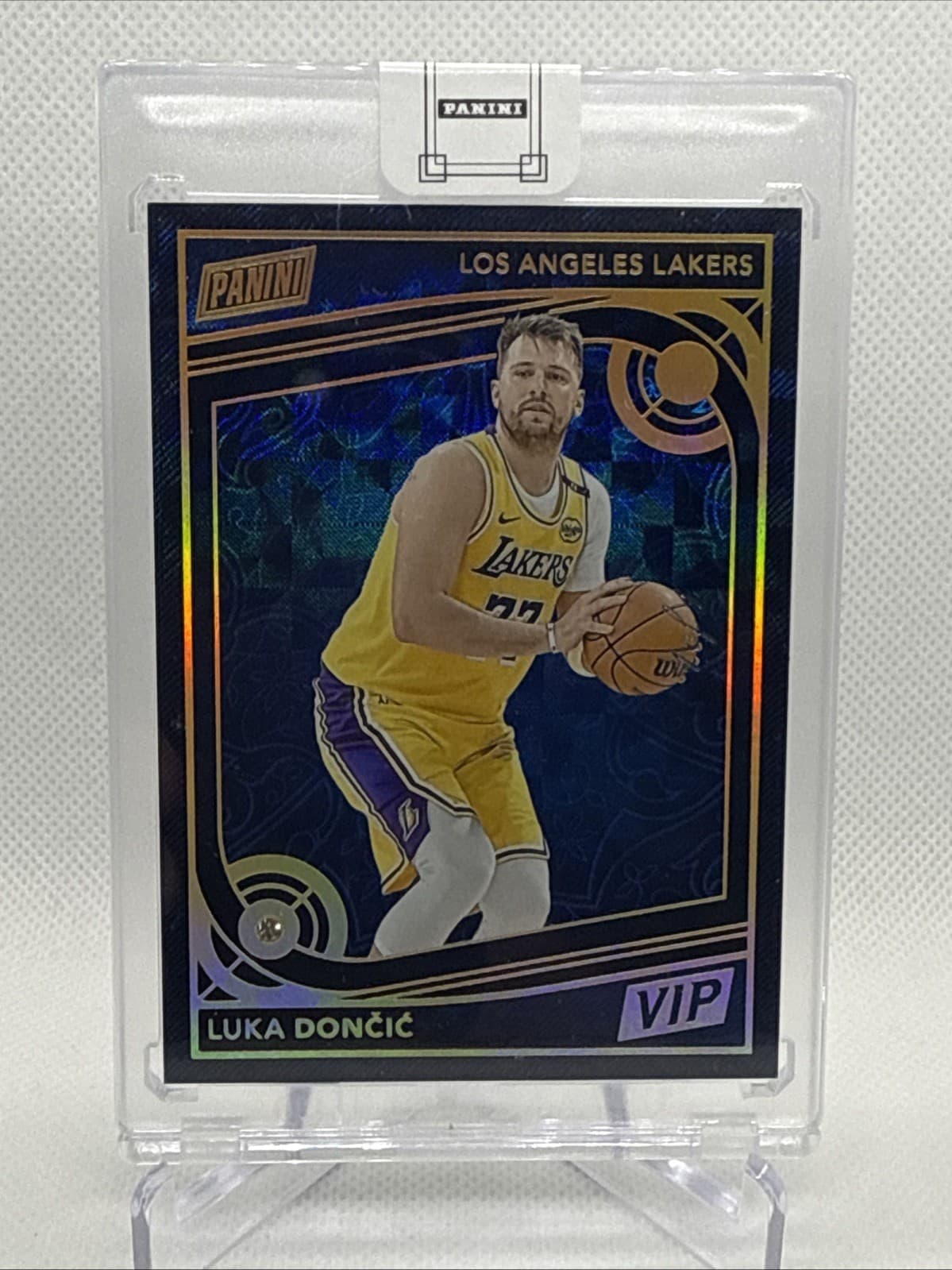 2025 Panini The National VIP Gems Diamond Luka Doncic 1/1 #LD