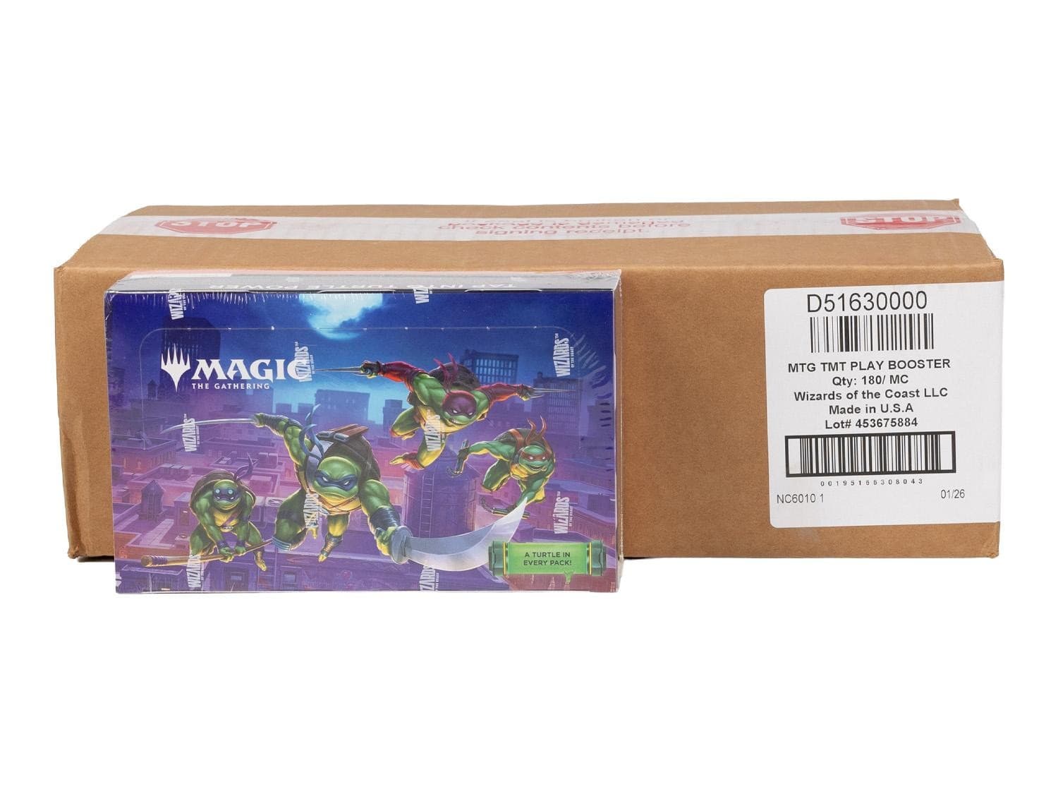 MAGIC THE GATHERING TEENAGE MUTANT NINJA TURTLES PLAY BOOSTER 6-BOX CASE