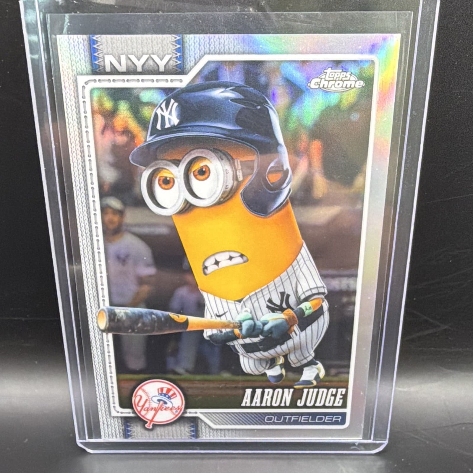 Topps Chrome Minions Insert Aaron Judge New York Yankees #100