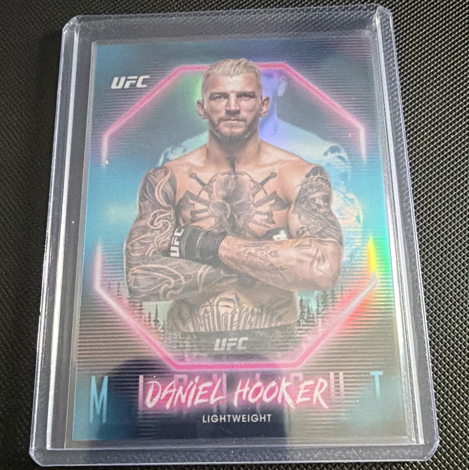 Topps UFC Topps Midnight 2025 Daniel Hooker Insert #17 MMA Trading Card