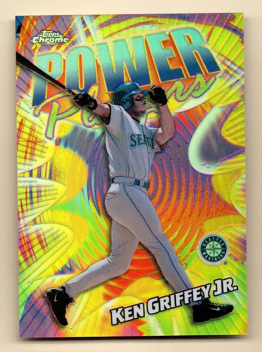 2000 Topps Chrome #P2 Ken Griffey Jr. Power Players  Refractor A Real Refractor