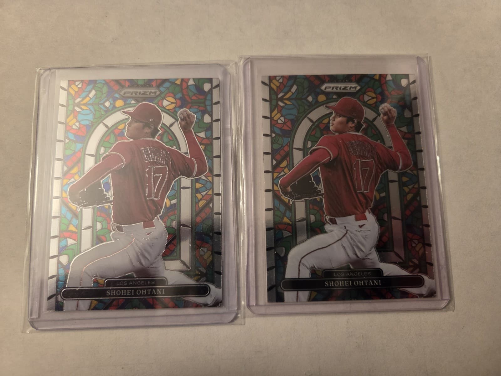 (x2) 2022 Panini Prizm - Stained Glass Shohei Ohtani #SG-3