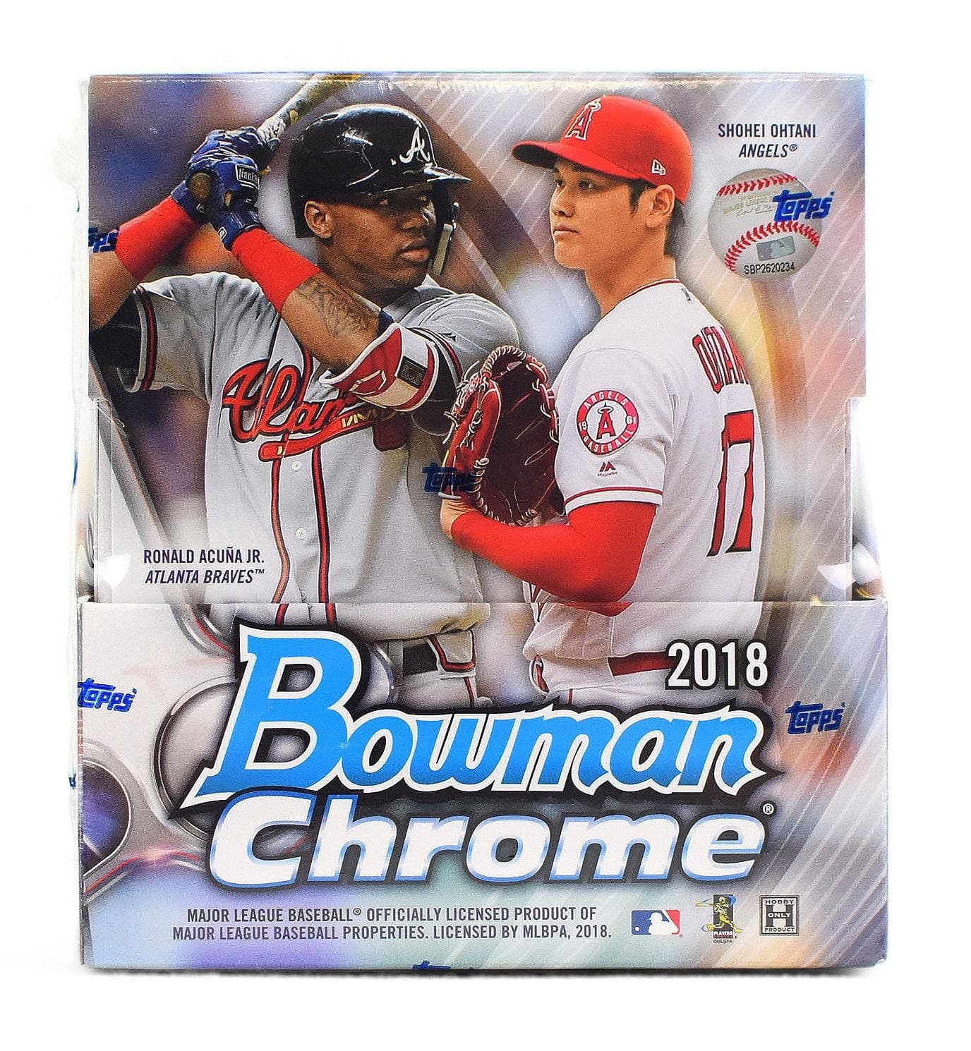 2018 BOWMAN CHROME BASEBALL HOBBY BOX