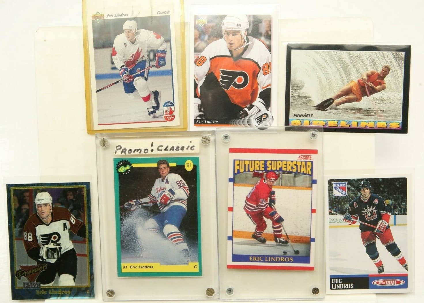 Hockey Rookie Card Lot Eric Lindros Upper Deck, Score, and More