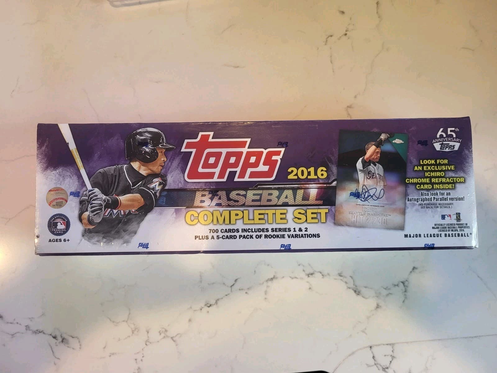 2016 Topps Baseball Factory Sealed Complete Set 700 Cards + 5 Card Pack  Rookie
