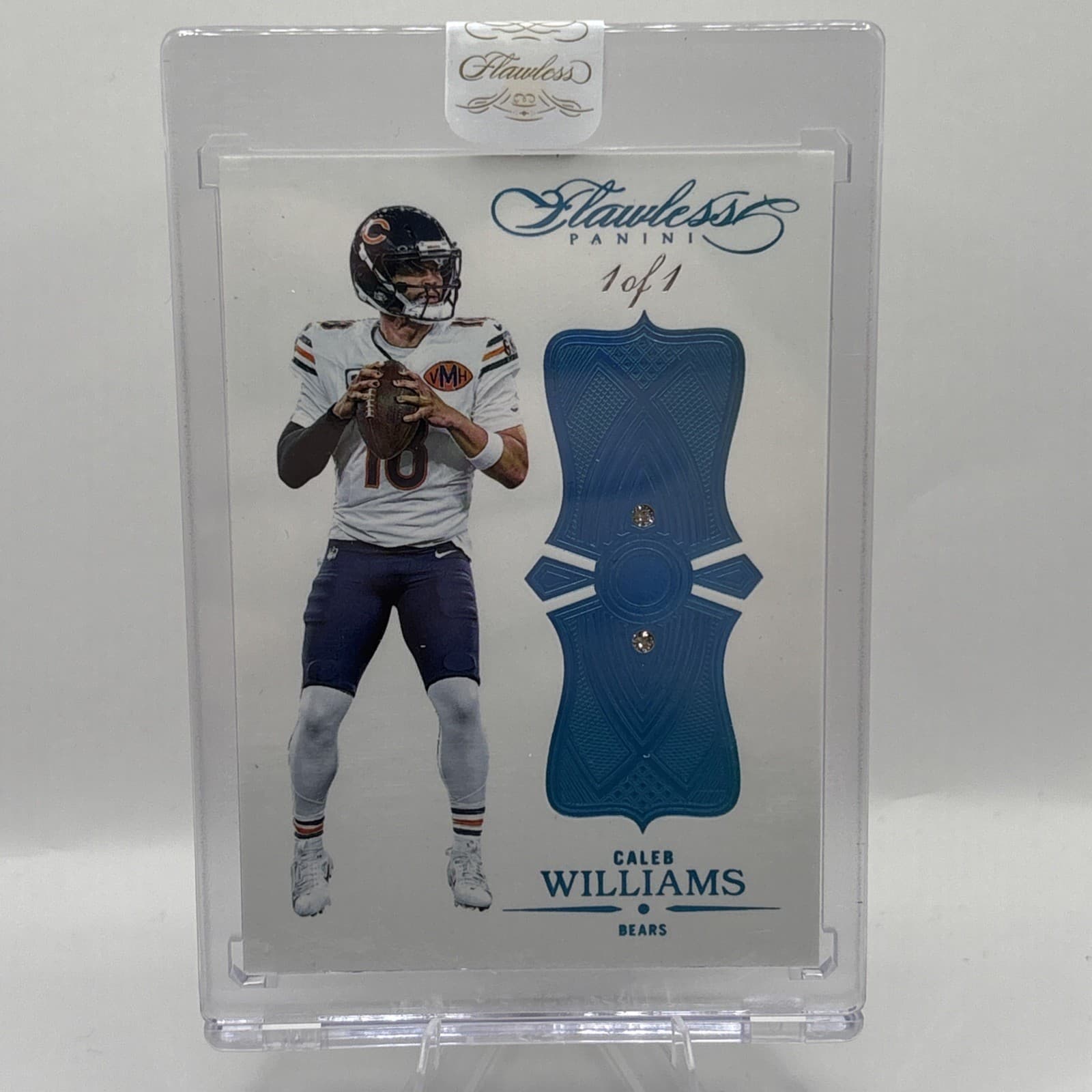 2025 Panini Flawless Caleb Williams Platinum Diamond 1/1 #6 Sealed 🔥🔥🔥