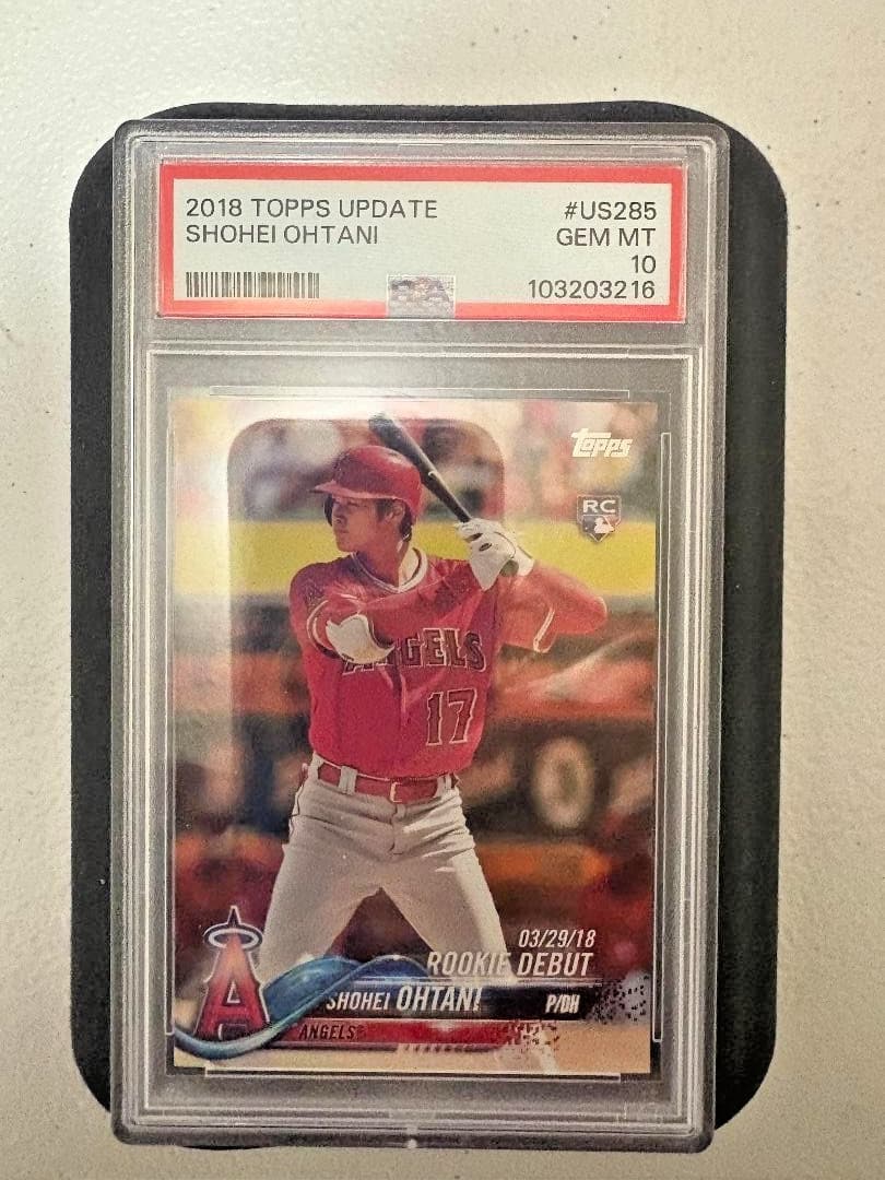 2018 Topps Update Shohei Ohtani RC PSA 10 GEM MT #285