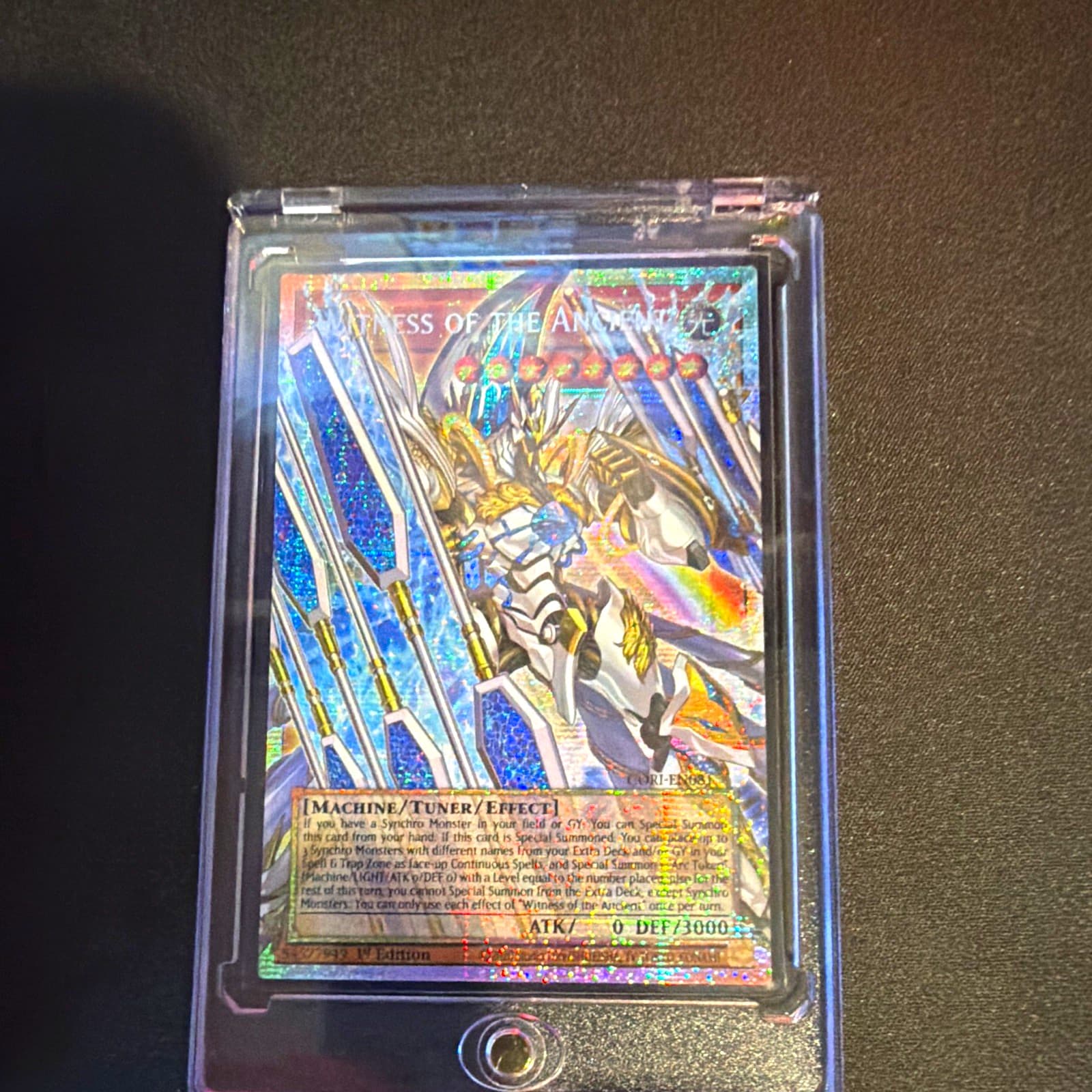 Konami Yu-Gi-Oh! Witness of the Ancient CORI- EN081 1st Ed