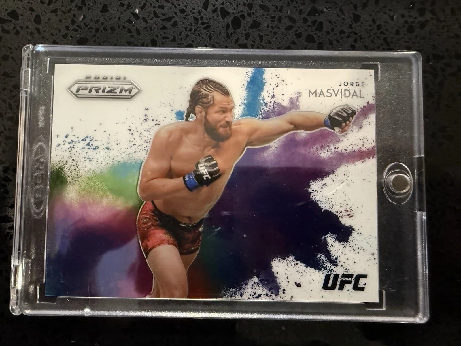 2021 Panini Prizm UFC - Color Blast Jorge Masvidal #7
