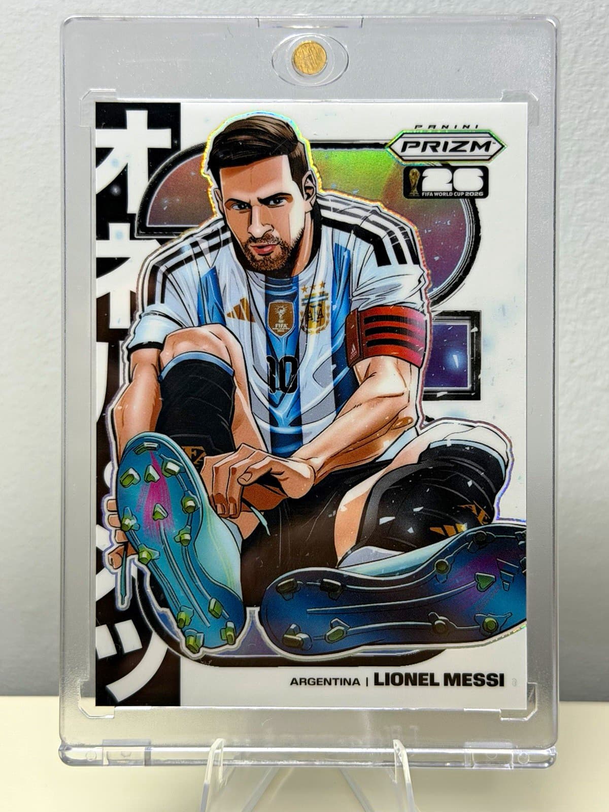 Panini Prizm FIFA World Cup 2026 Lionel Messi Argentina Manga #10