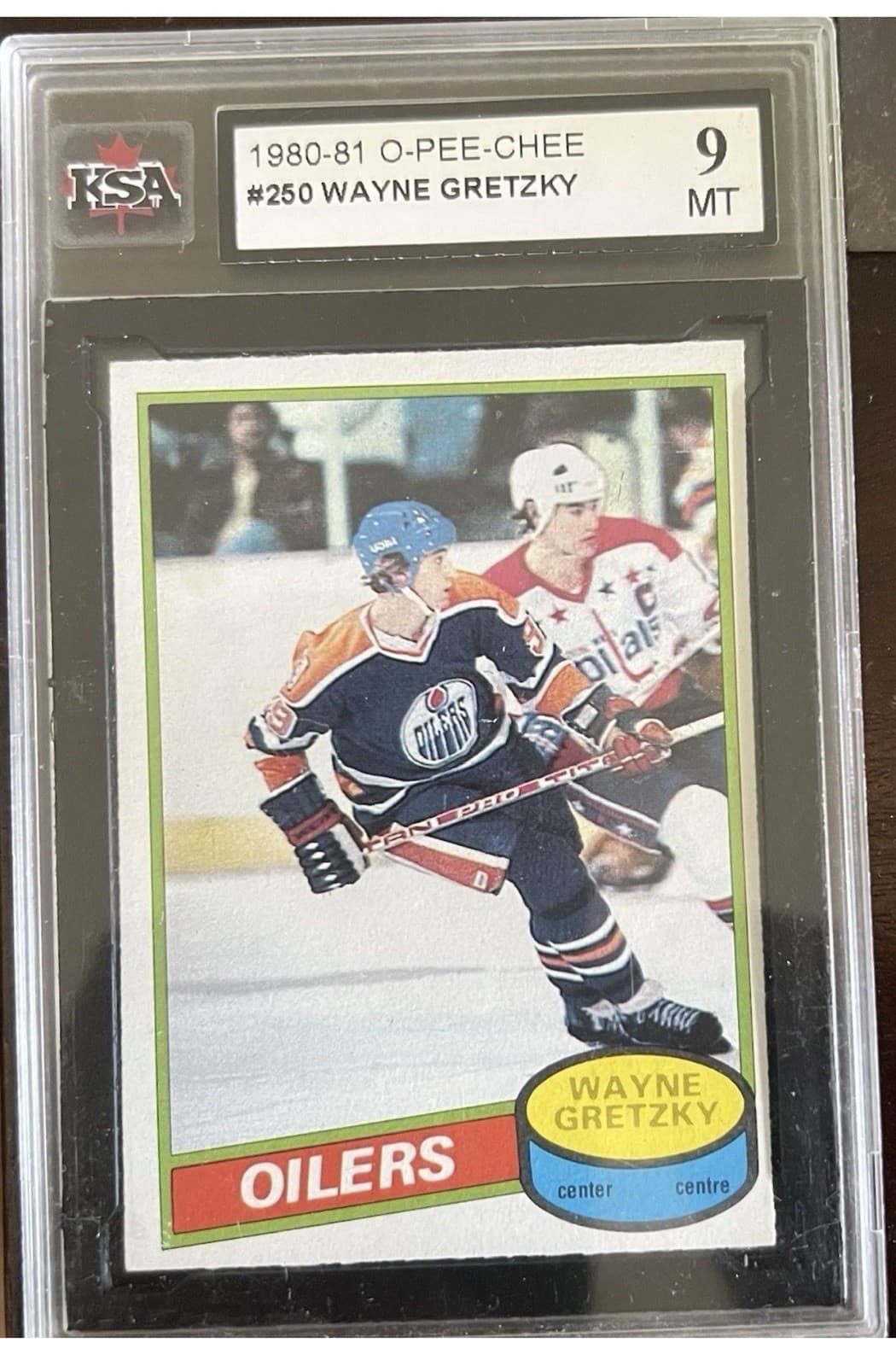 1980-81 O-Pee-Chee - Wayne Gretzky #250 KSA 9