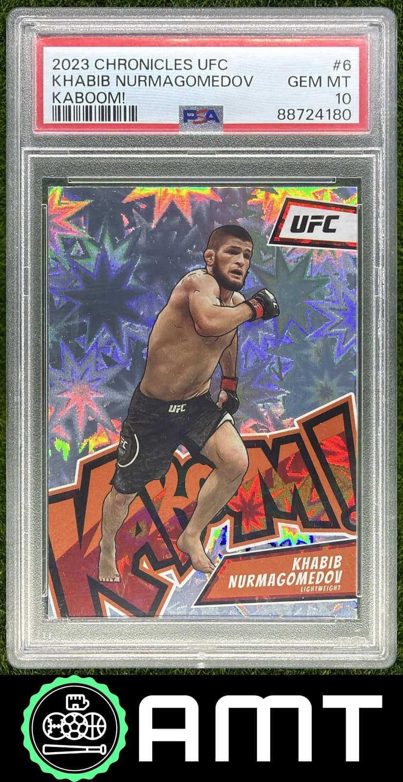 Khabib Nurmagomedov PSA 10 2023 Panini Chronicles UFC Kaboom! SSP #6 4180