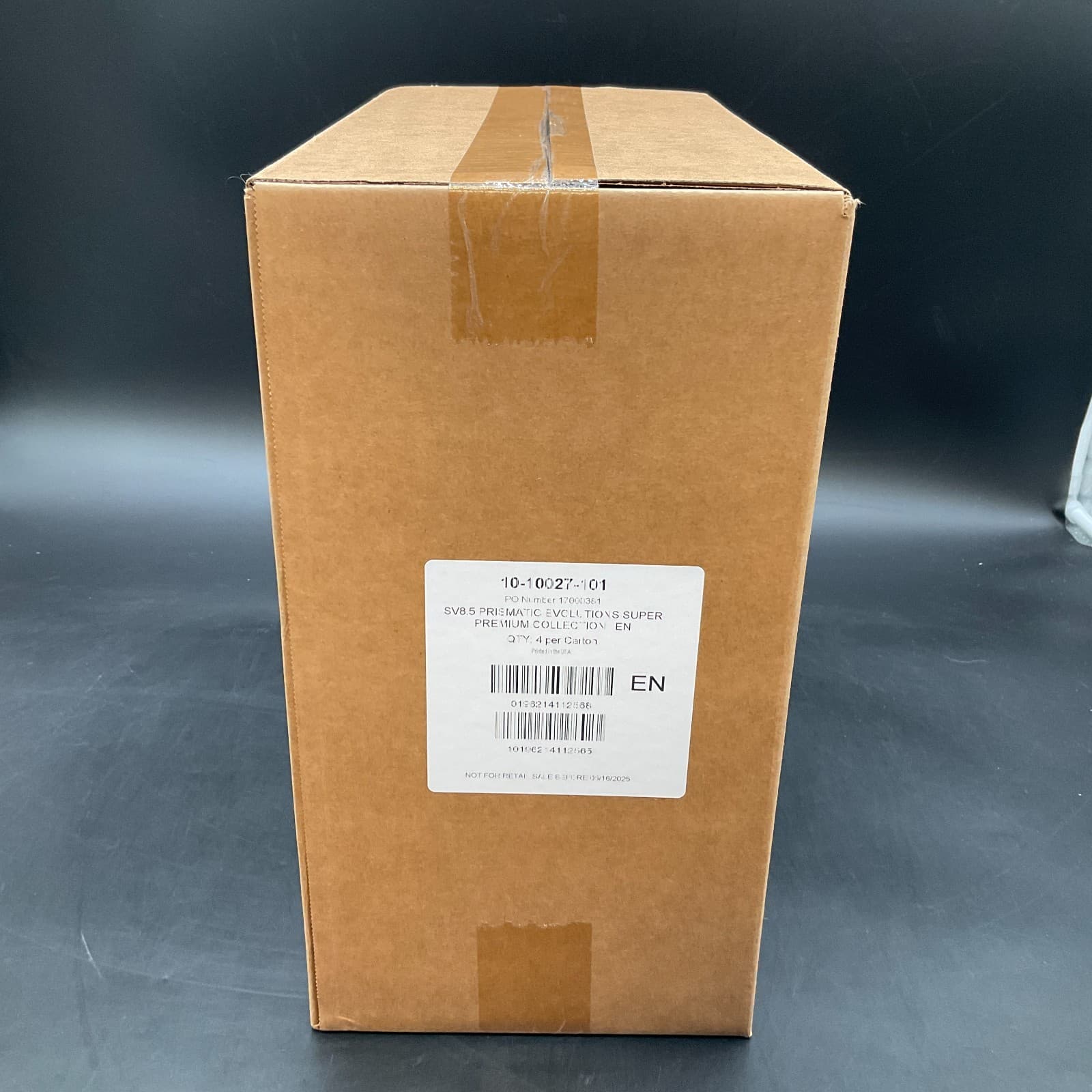 Auction #2 Pokemon Prismatic Evolutions Super Premium Collection Box Case SEALED