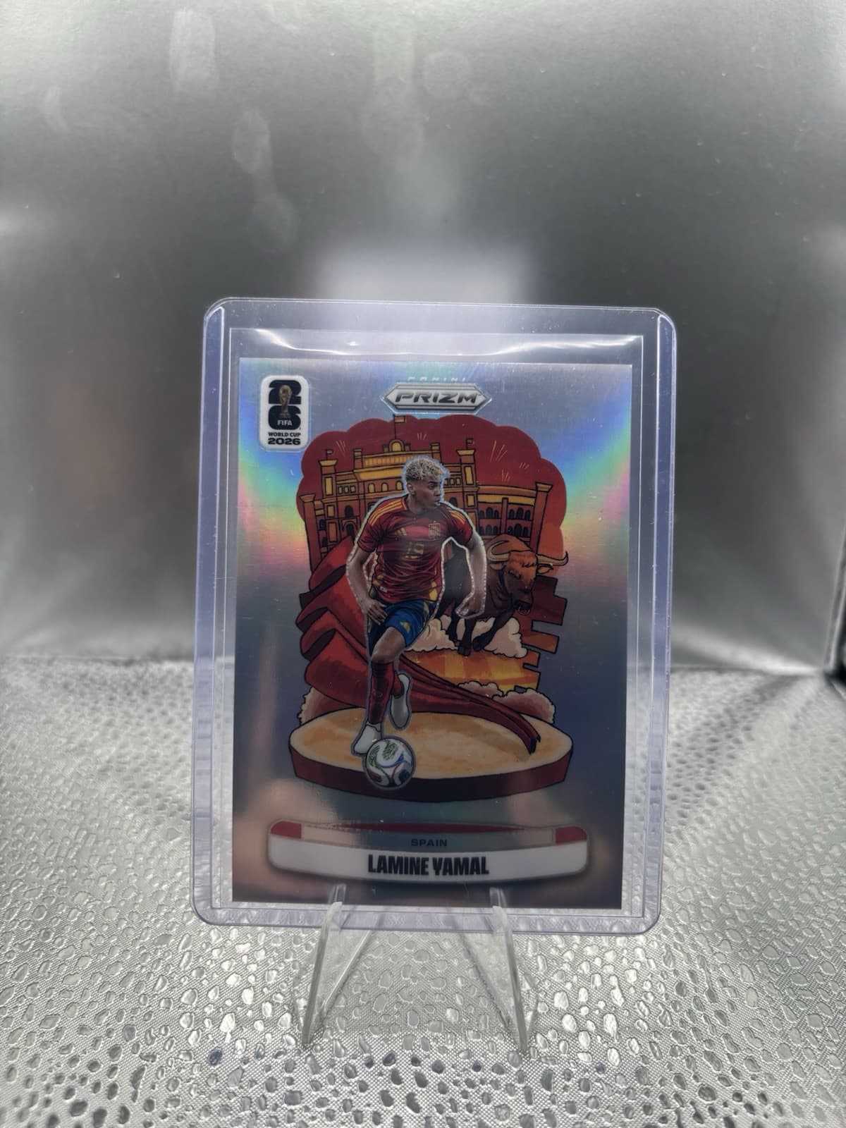 2026 Prizm World Cup Lamine Yamal National Landmarks SSP/Case hit