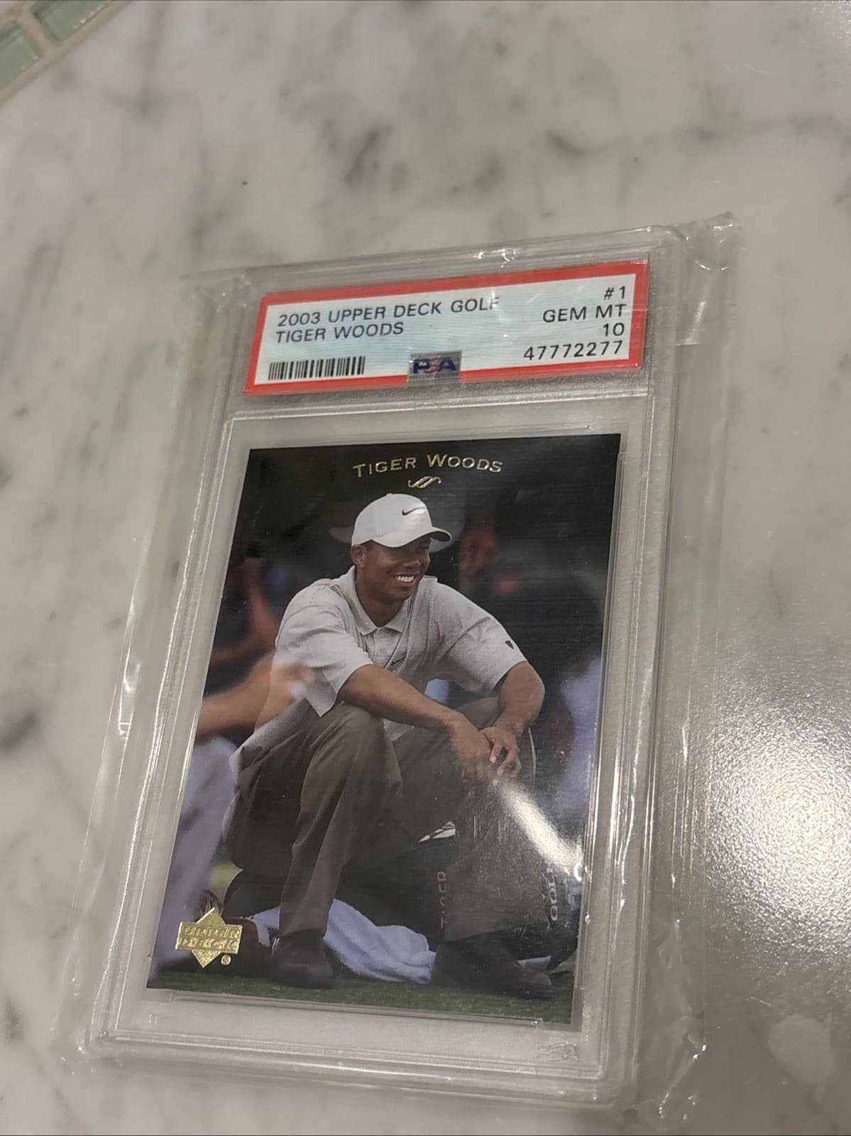 2003 Upper Deck Golf Tiger Woods #1 - Psa 10