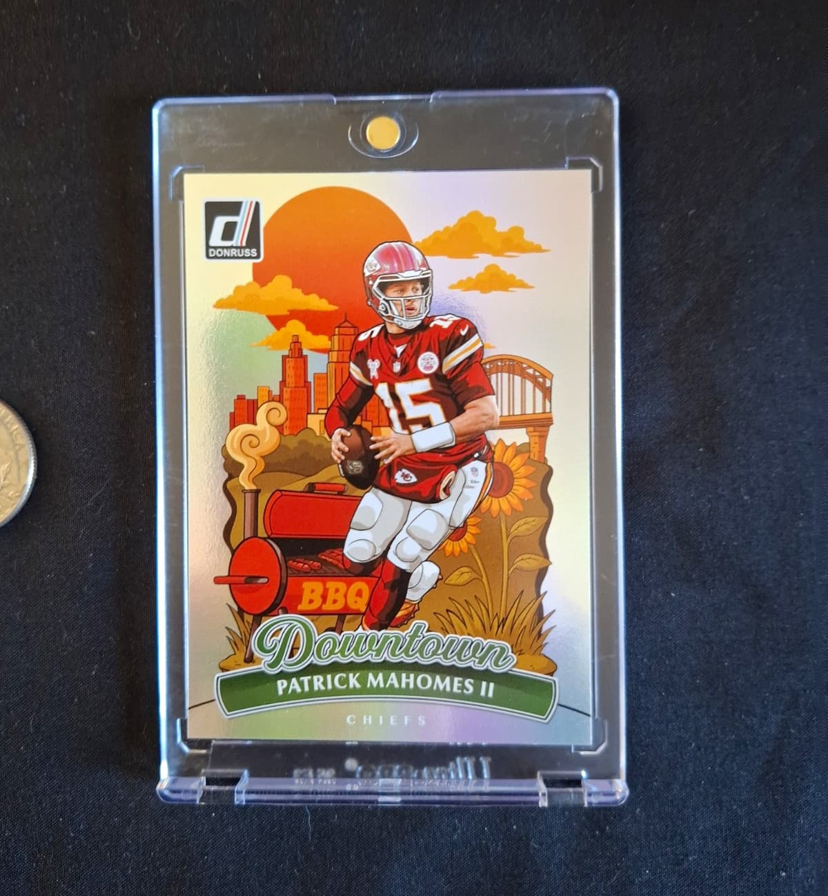 2025 Panini Donruss Football - Downtown! Patrick Mahomes II #8 Chiefs