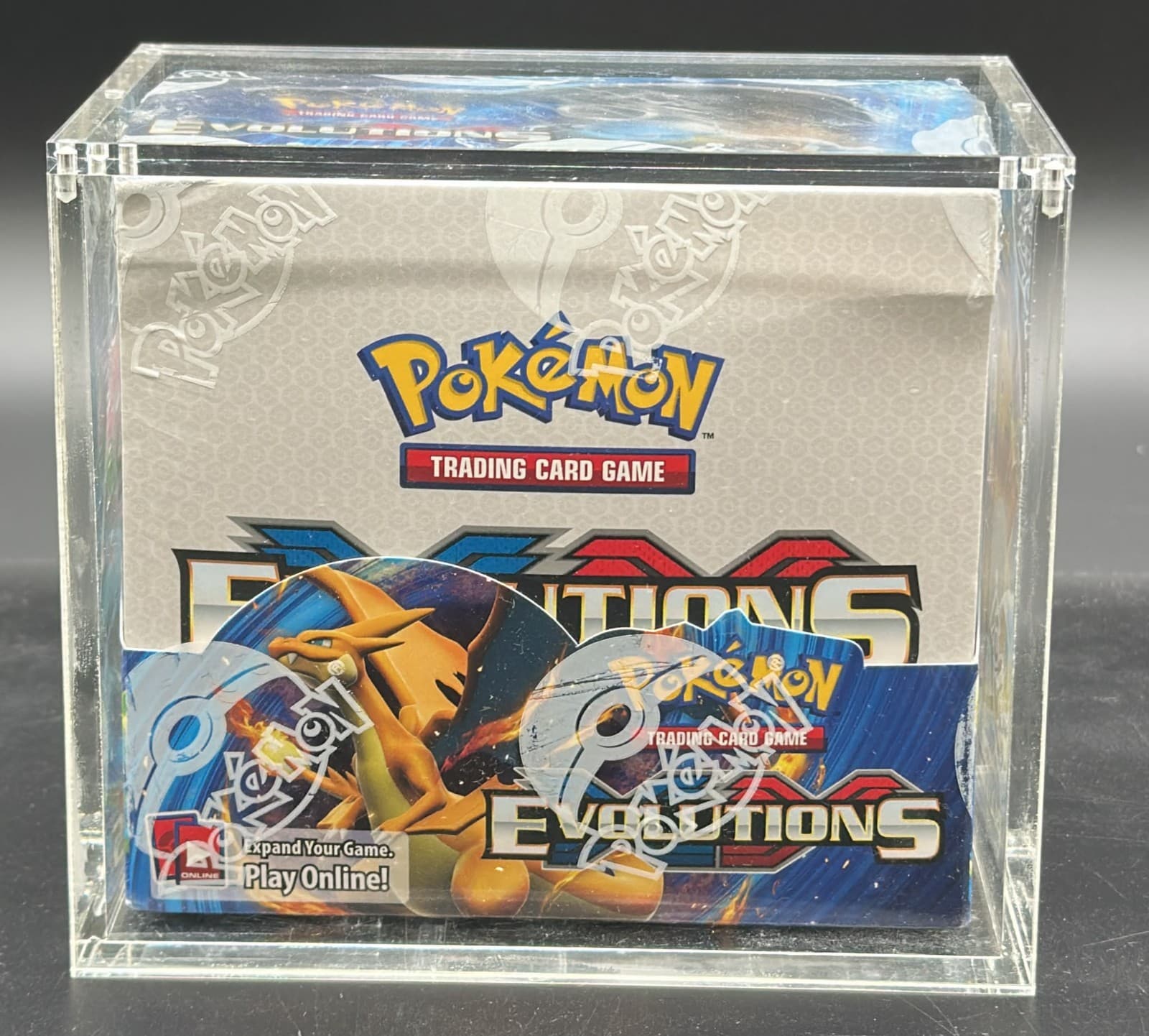 Auction #1 Pokemon TCG XY Evolutions Booster Box SEALED WITH ACRYLIC