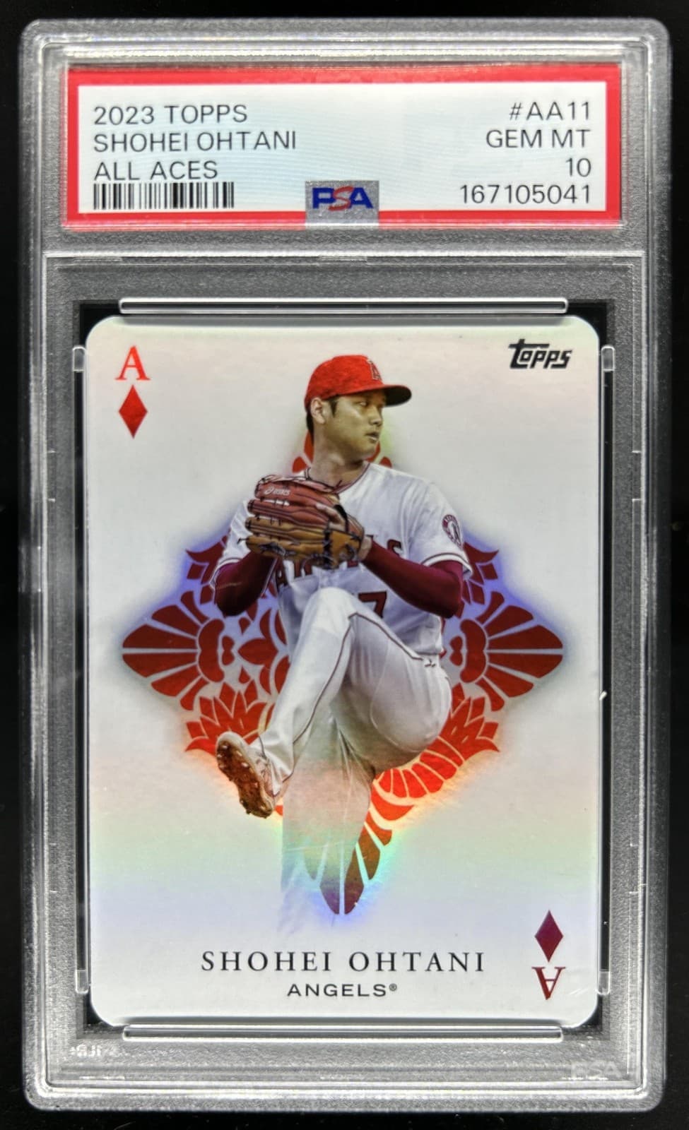 2023 Topps Shohei Ohtani All Aces #AA-11 Angels PSA 10 GEM MINT