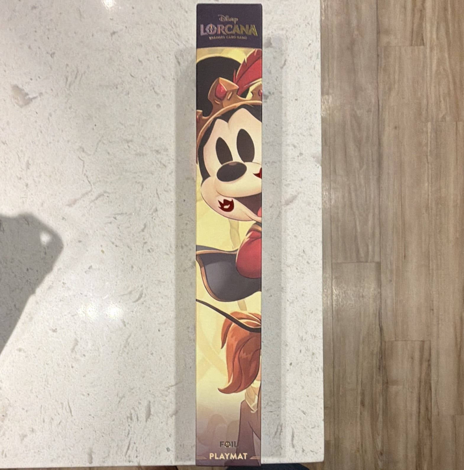 Ravensburger Disney Lorcana TCG Mickey Mouse Foil Playmat 24x13.5 Neoprene