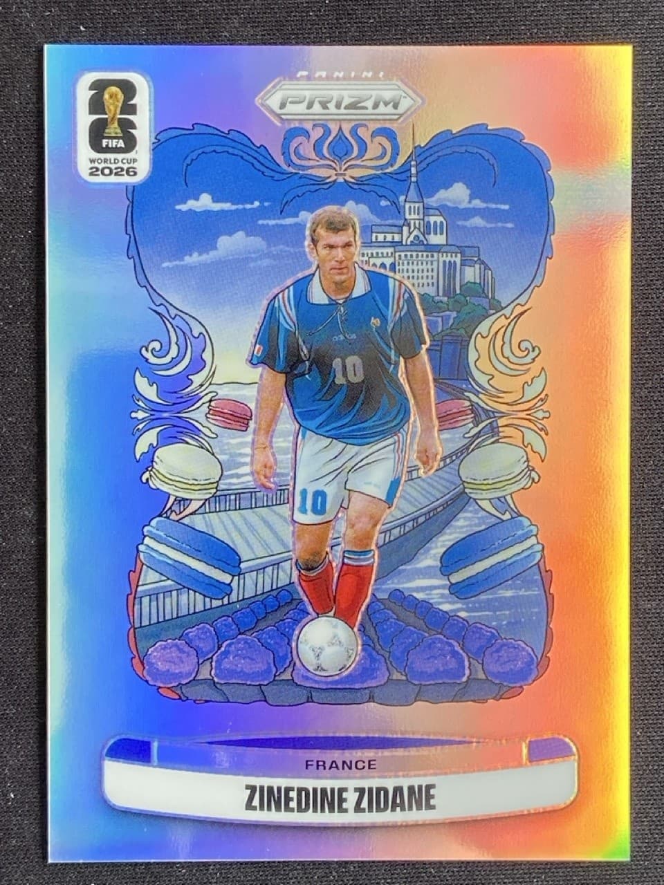 Zinedine Zidane 2026 Panini Prizm Fifa World Cup National Landmarks SSP #22 c