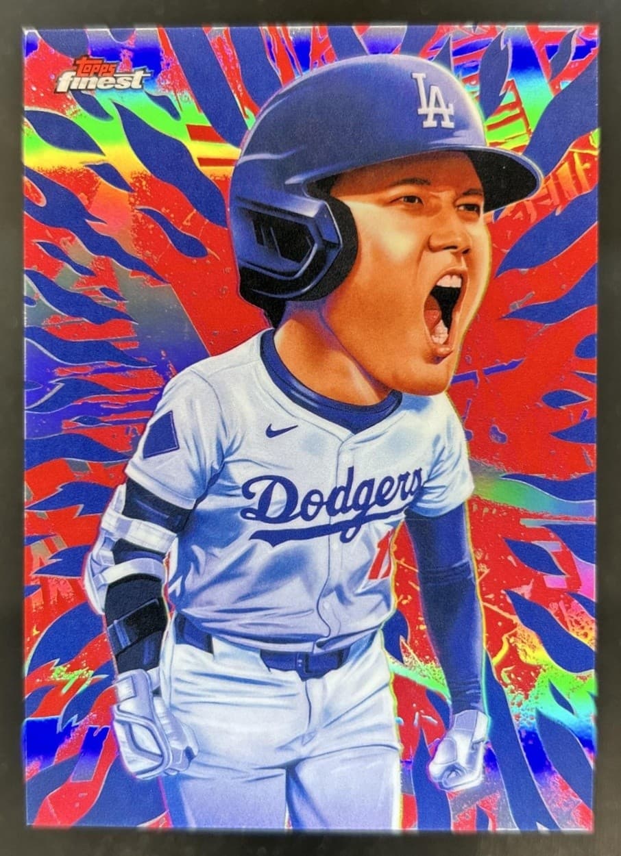 2025 Topps Finest Shohei Ohtani Headliners SP #HL-1 Dodgers