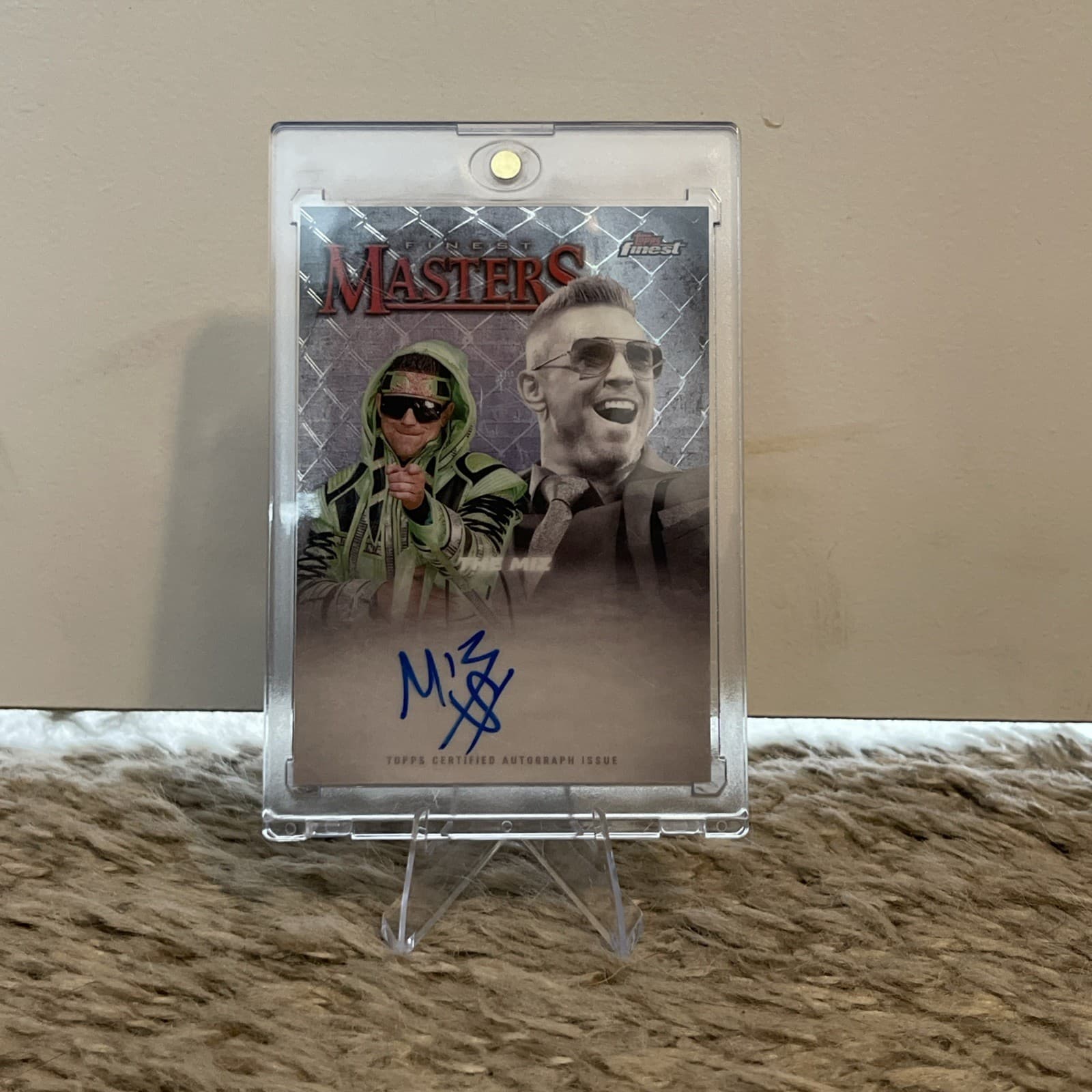 2025 Topps Finest WWE The Miz Masters REFRACTOR AUTO AUTOGRAPH WRESTLING