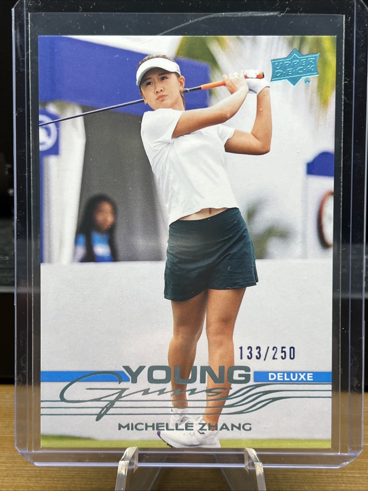 Michelle Zhang 2026 Upper Deck Golf Young Guns Deluxe #d /250 RC Rookie