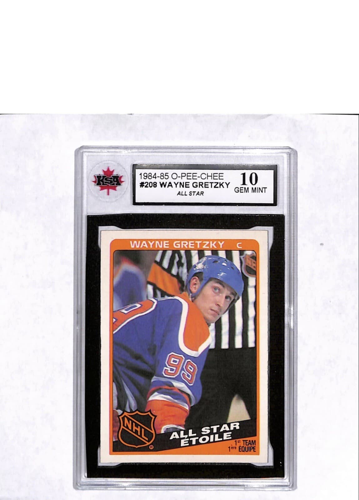 1984-85 OPC - Wayne Gretzky #154 KSA 10