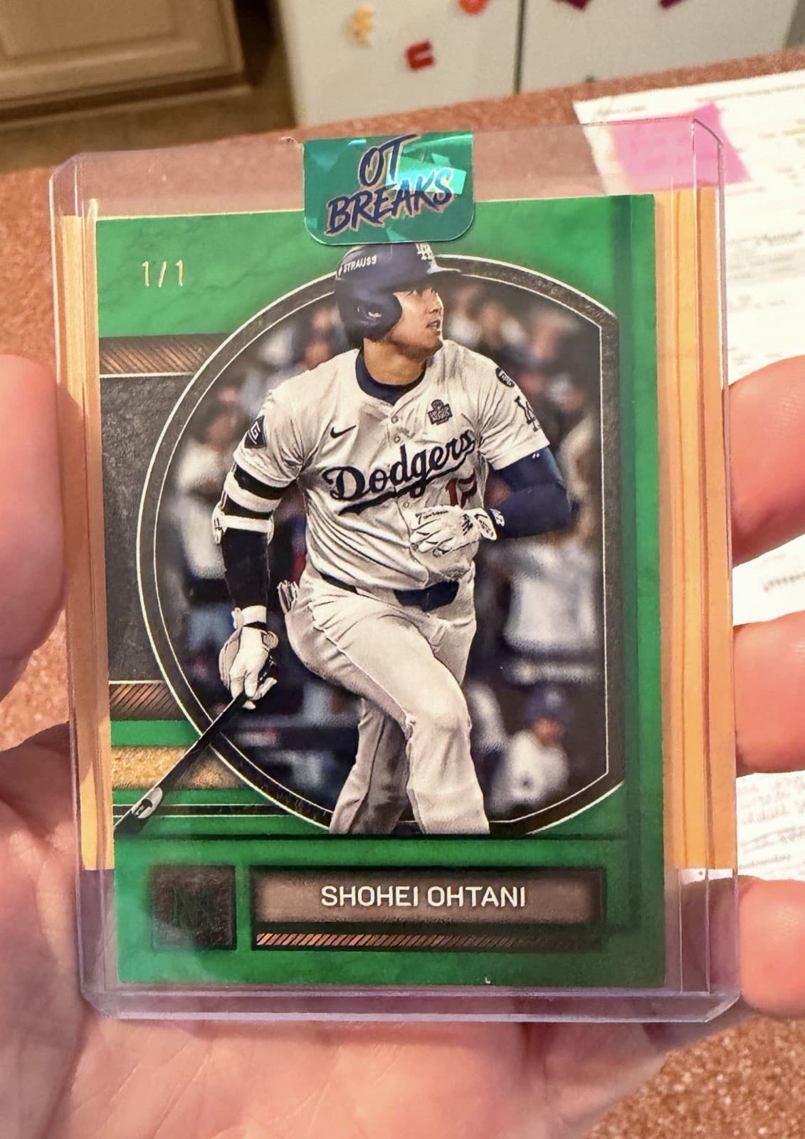 2025 Topps Museum Collection - Shohei Ohtani #1 1/1 Emerald