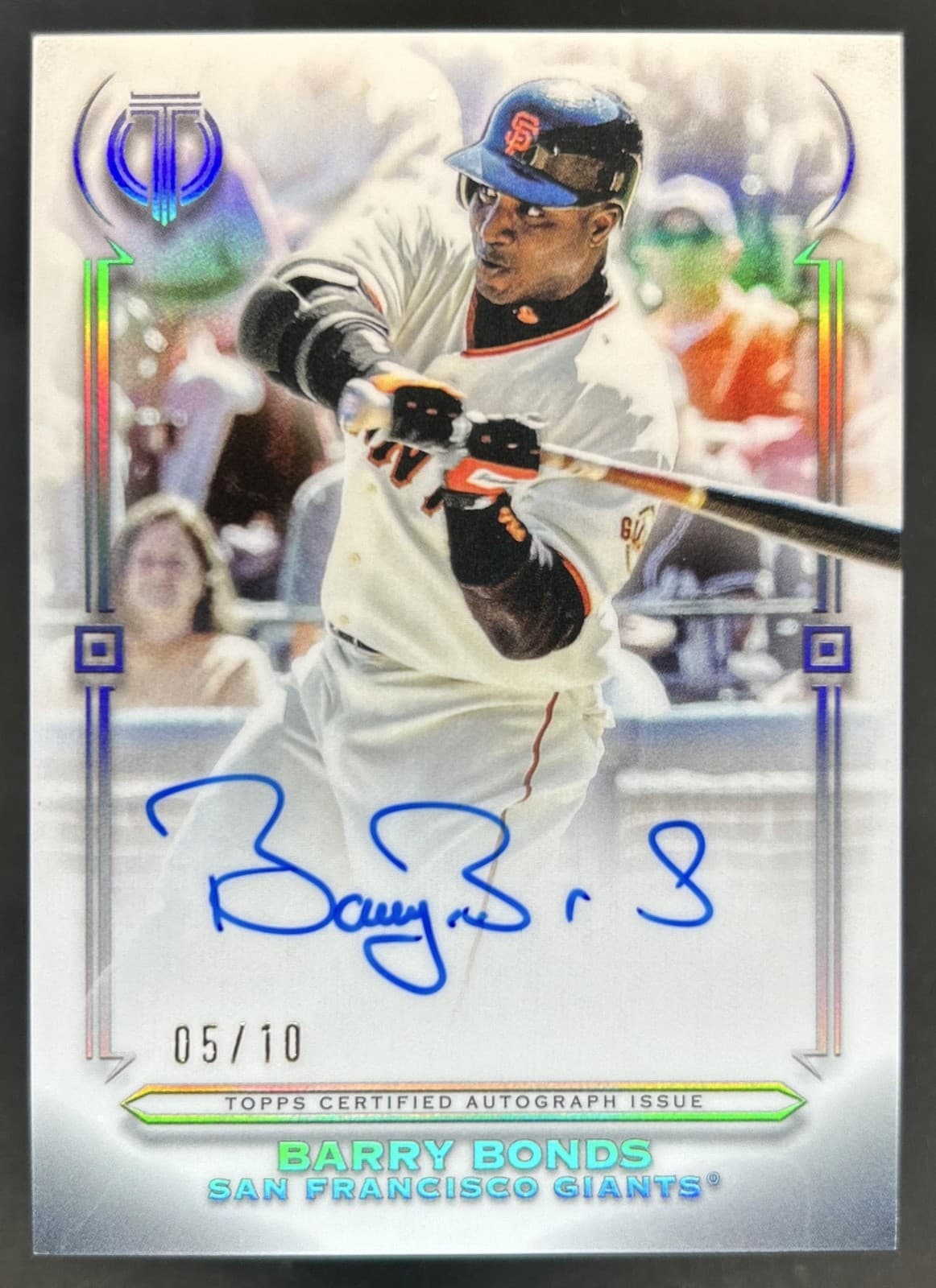 2026 Topps Tribute Barry Bonds Career Achievement Award Continuity Auto #/10