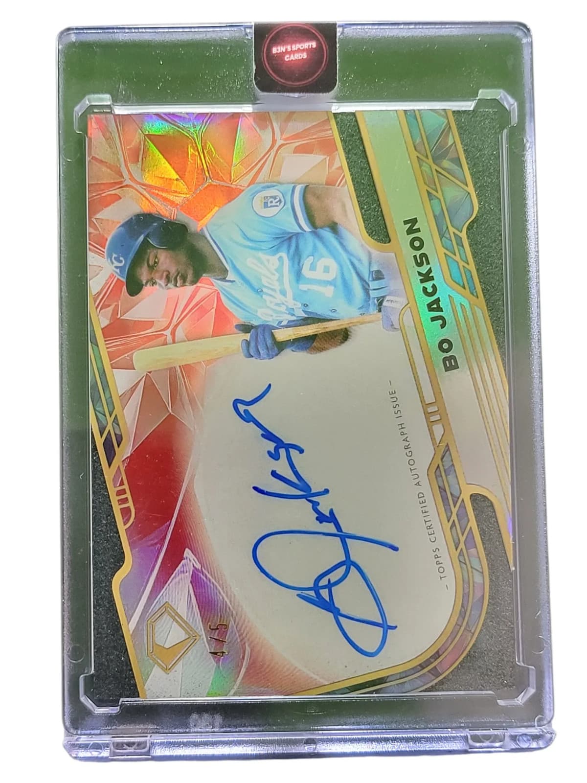 2025 Topps Diamond Icons Bo Jackson #ACC-BO Chrome 4 / 5