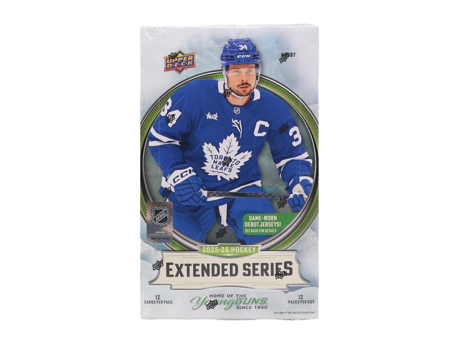 2025/26 UPPER DECK EXTENDED SERIES HOCKEY HOBBY BOX