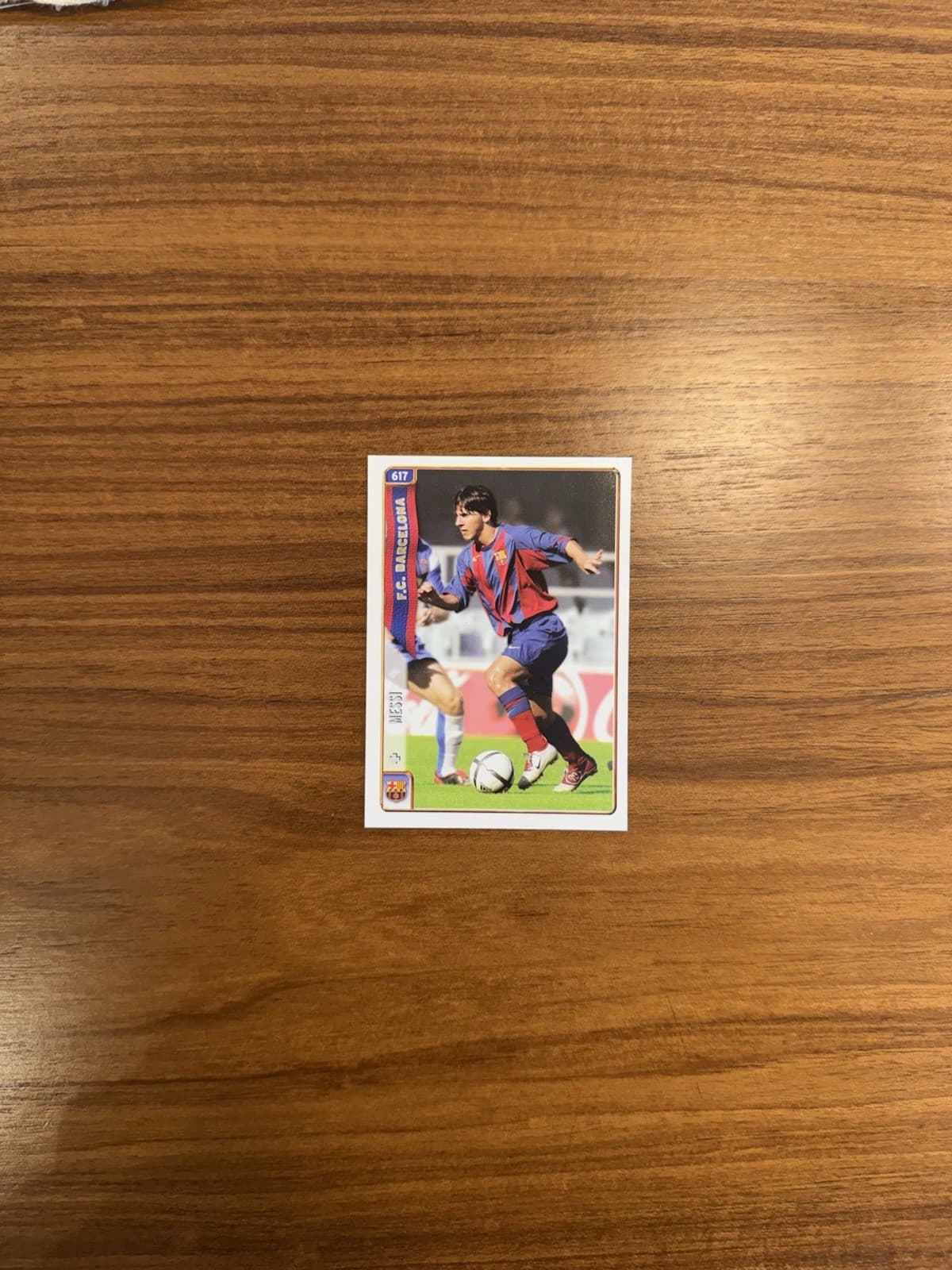 2004-05 Mundicromo Las Fichas de la Liga - Lionel Messi #617 (RC)