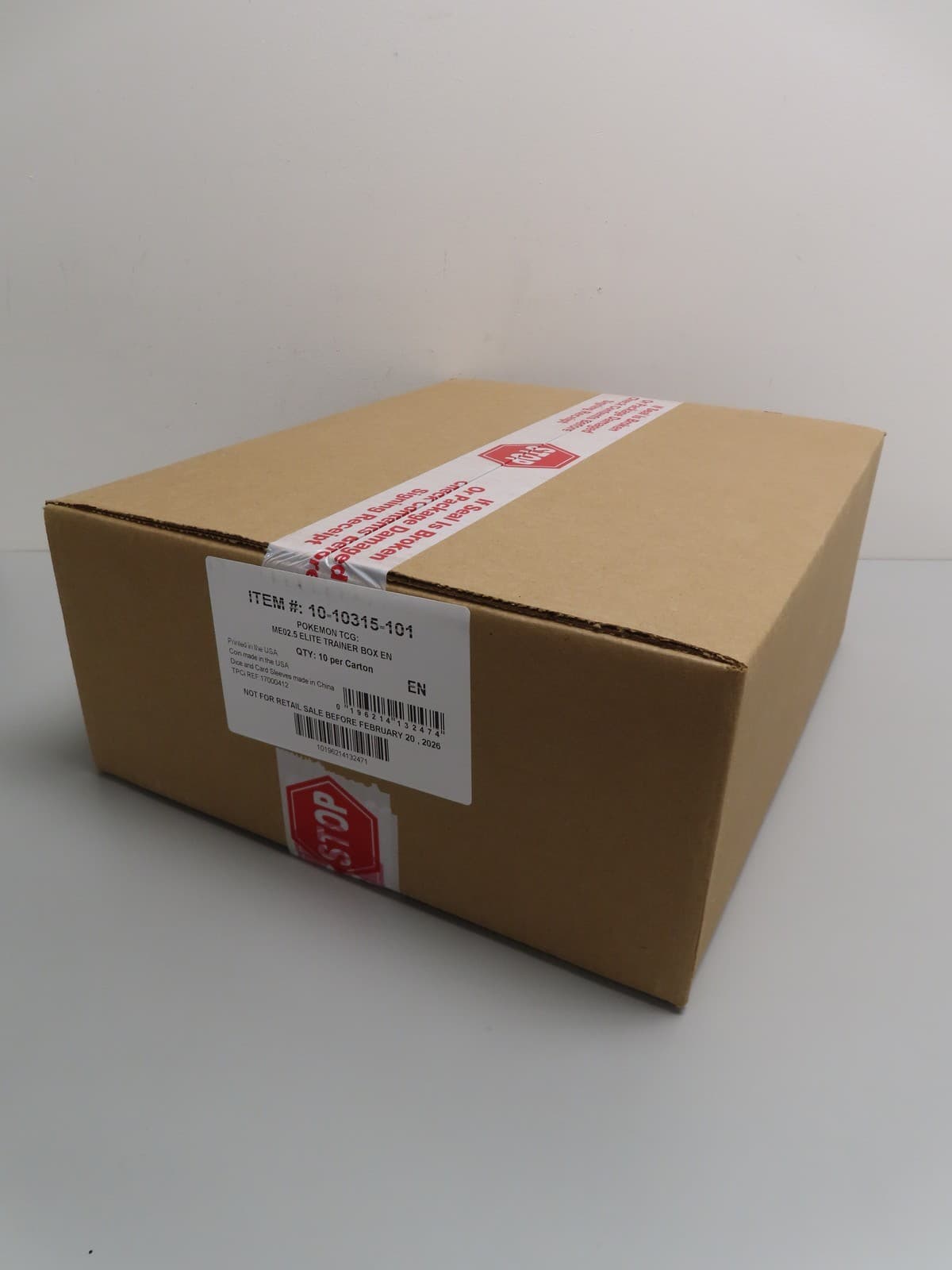 2026 Pokemon Mega Evolution Ascended Heroes Sealed ETB Elite Trainer Box Case
