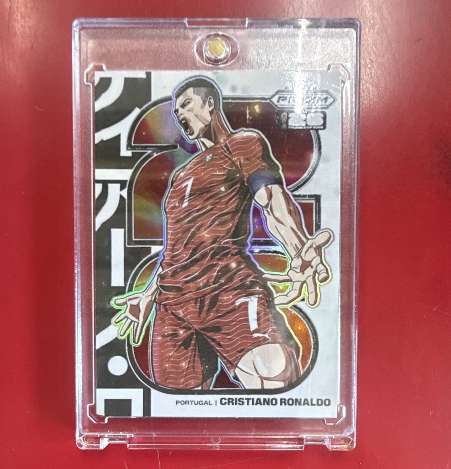 Panini 2026 Prizm FIFA World Cup Manga Insert Cristiano Ronaldo Portugal #7