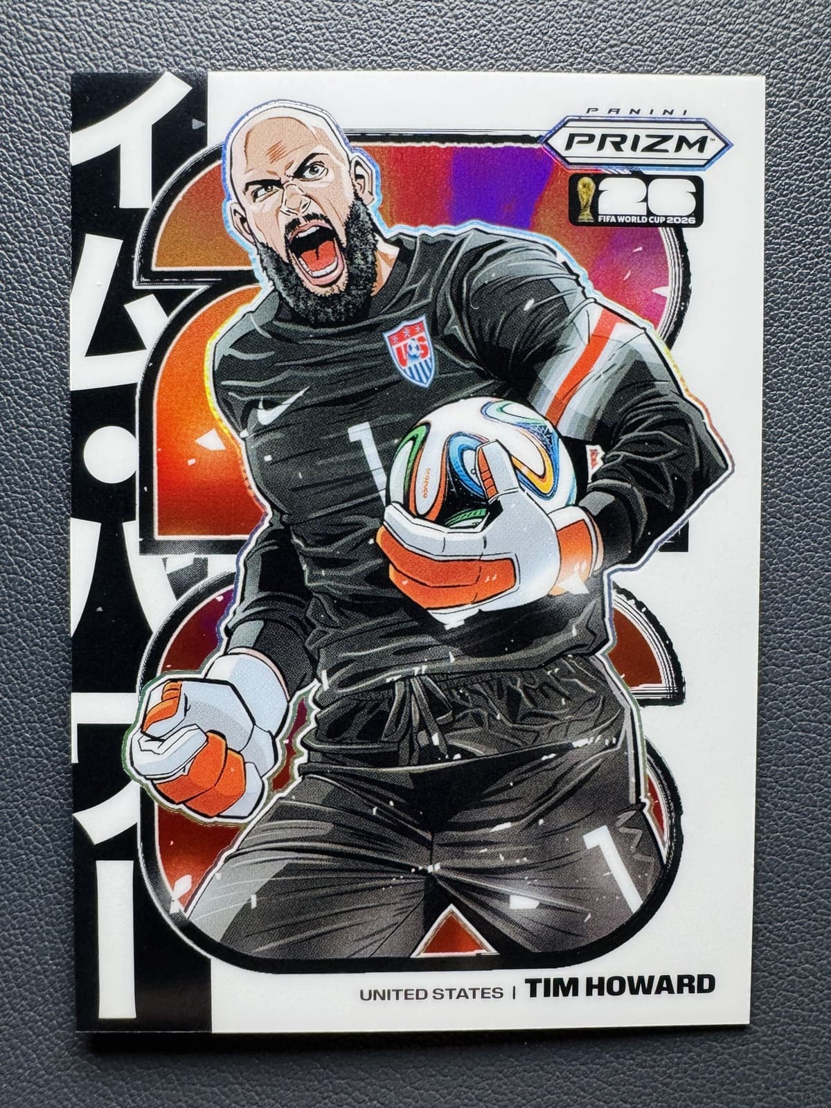 2026 Panini Prizm FIFA World Cup Tim Howard #23 Manga Insert Case Hit SSP USA -A