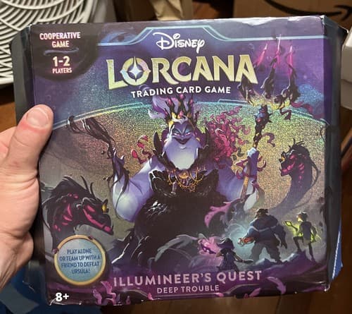 Disney Lorcana ILLUMINEER'S QUEST DEEP TROUBLE -  Brand New FACTORY SEALED