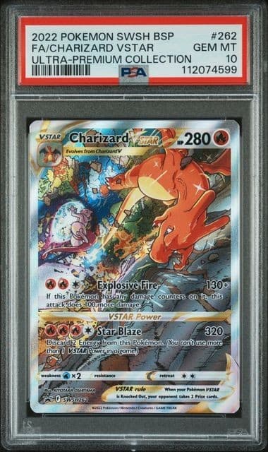 Pokemon Charizard Vstar 2022 Swsh Bsp #262 Ultra-Premium Coll Psa 10