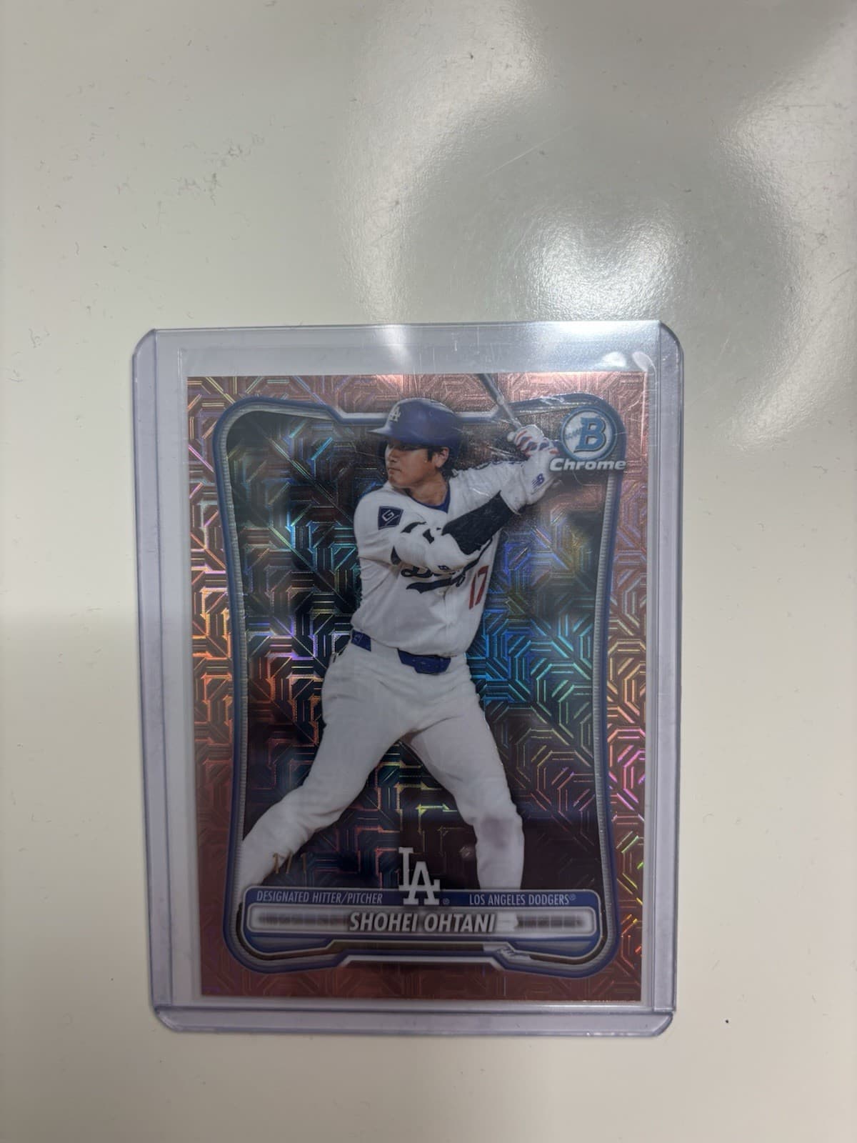 2026 Bowman Baseball Shohei Ohtani #1/1 Mojo Rose Gold Case Hit