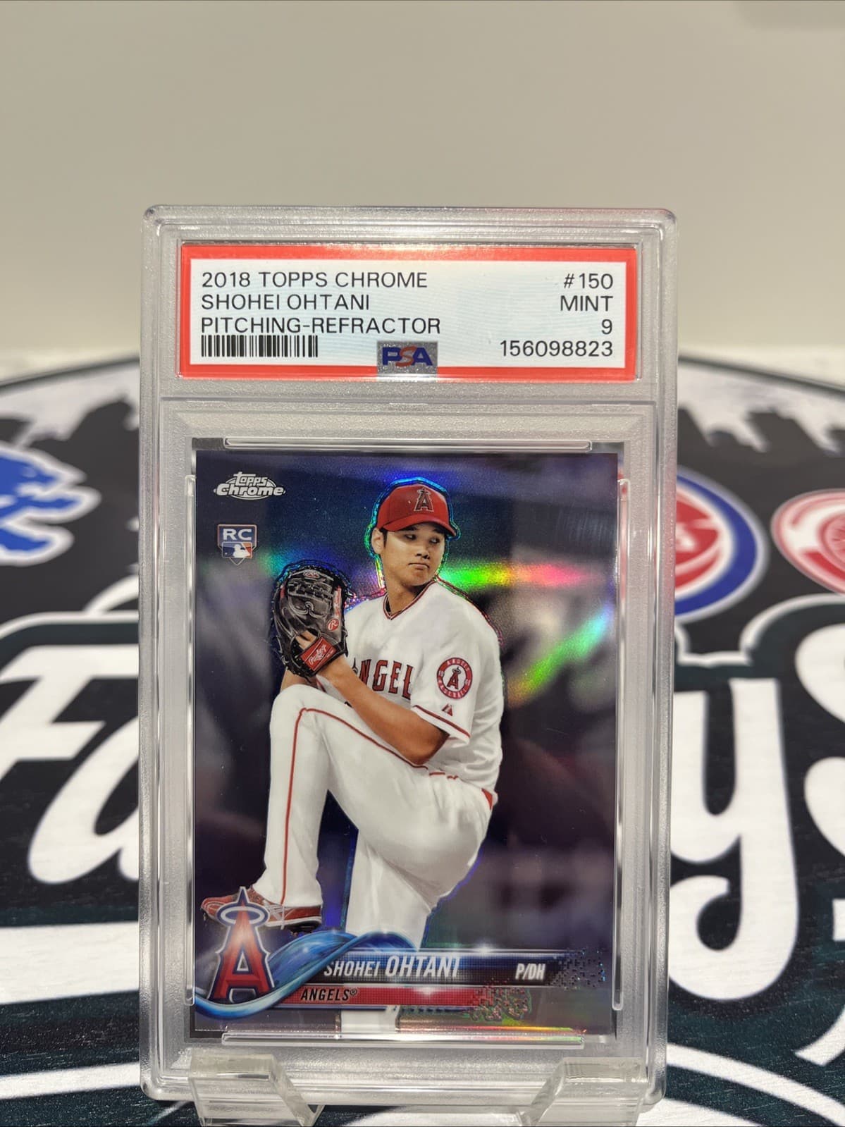 2018 Topps Chrome - Shohei Ohtani #150 Refractor (RC)