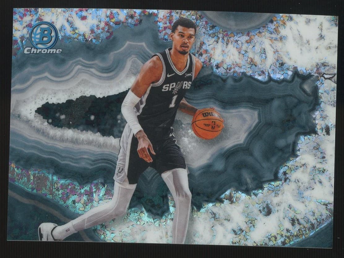 2025-26 Bowman Chrome Crystalized #CNB-10 Victor Wembanyama SSP CASE HIT