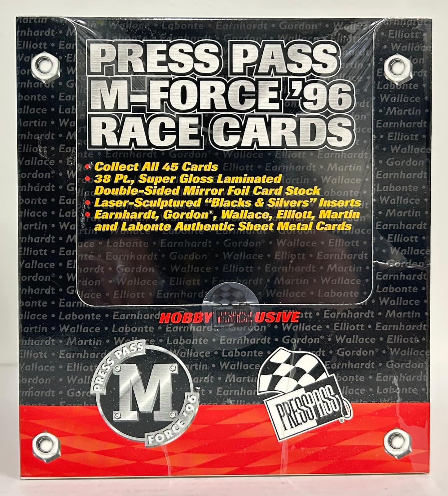 1996 Press Pass M-Force Racing Box